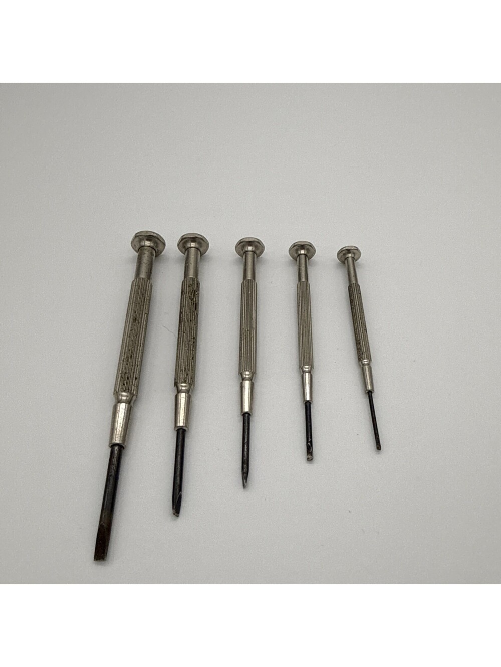 5 Vintage NIWA Jeweler/Optician Screwdrivers, Sizes 2,3, 4, 5, 6...made in Japan